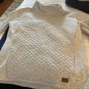 Ll bean funnel neck pullover size M